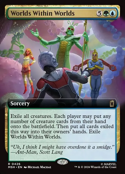 Worlds Within Worlds · Marvel Super Heroes 426/24