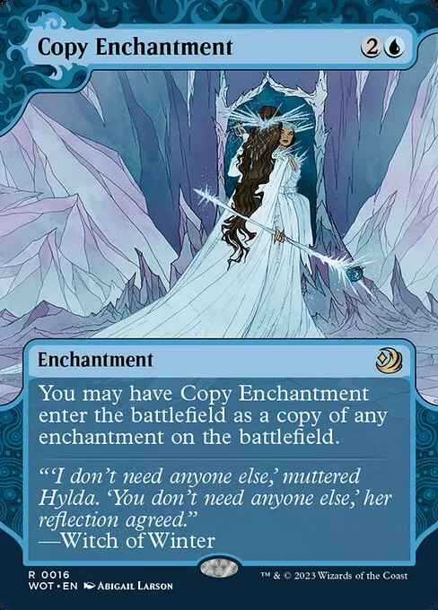Copy Enchantment · Wilds of Eldraine: Enchanting Tales 16/103