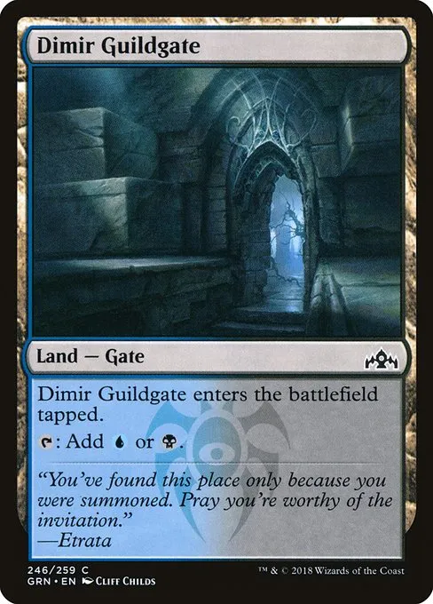 Dimir Guildgate · Guilds of Ravnica 246/273