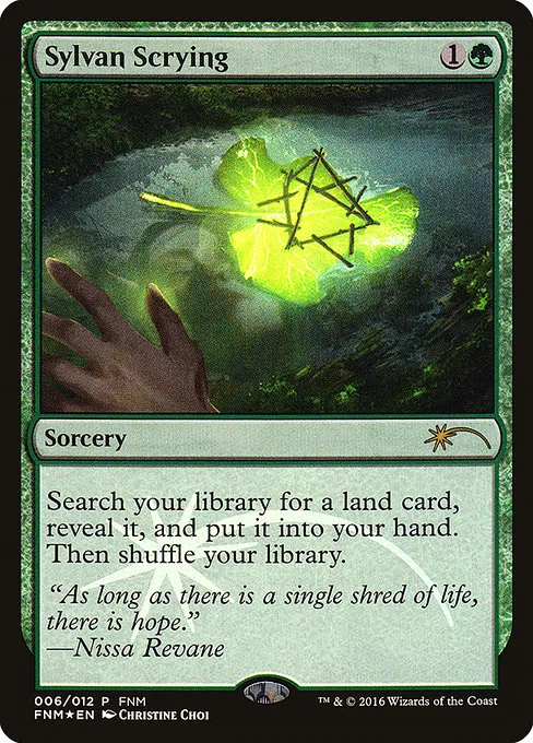 Sylvan Scrying · Friday Night Magic 2016 6/12