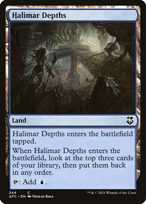 Halimar Depths · Forgotten Realms Commander 244/331