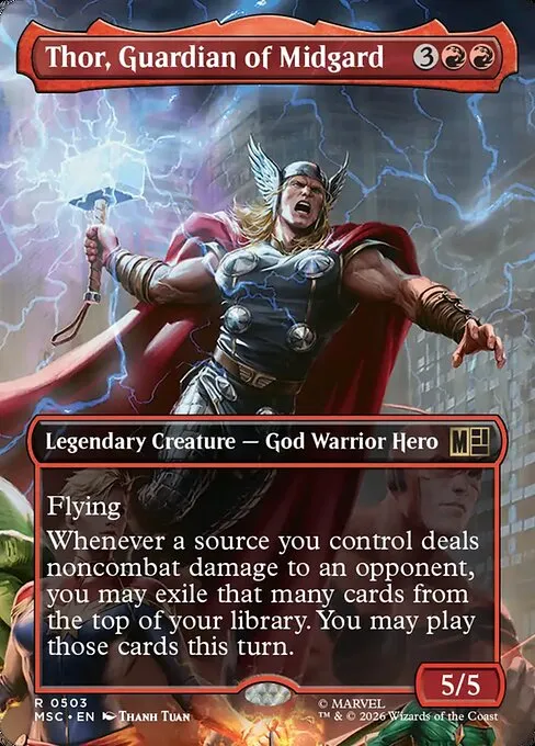 Thor, Guardian of Midgard · Marvel Super Heroes Commander 503/9