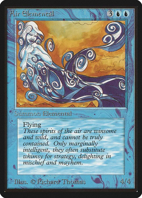 Air Elemental · Limited Edition Beta 47/302