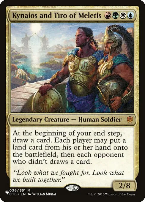 Kynaios and Tiro of Meletis · The List C16-36/5050