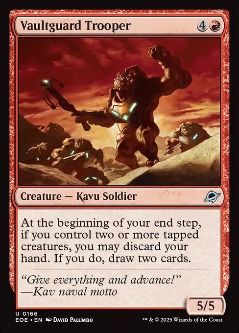 Vaultguard Trooper · Edge of Eternities 166/400