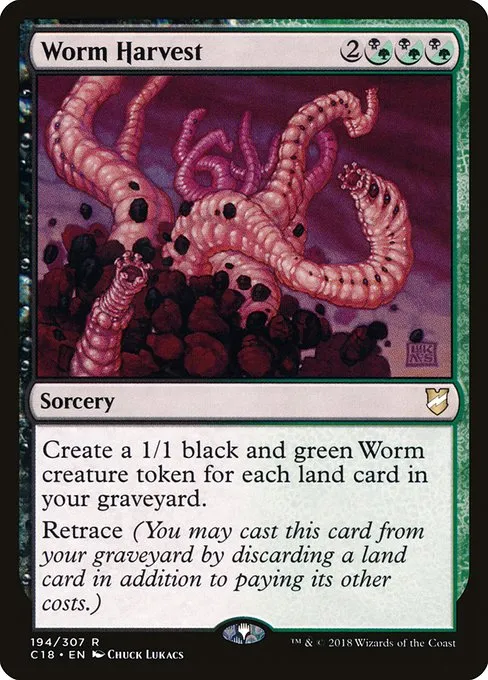 Worm Harvest · Commander 2018 194/307