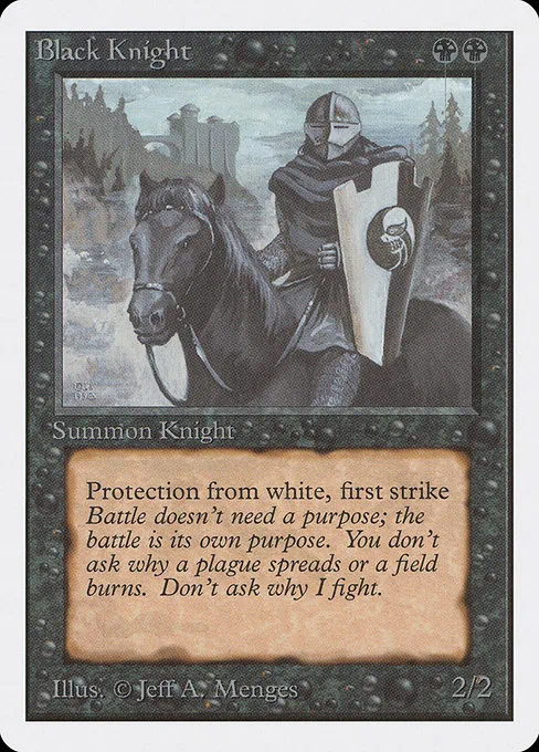 Black Knight · Unlimited Edition 95/302