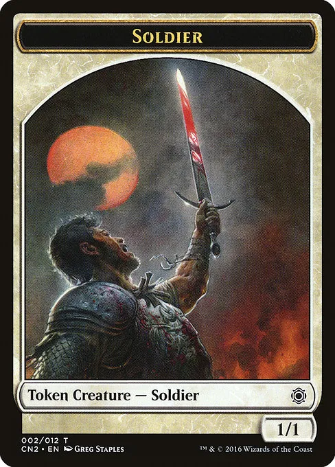 Soldier · Conspiracy: Take the Crown Tokens 2/12