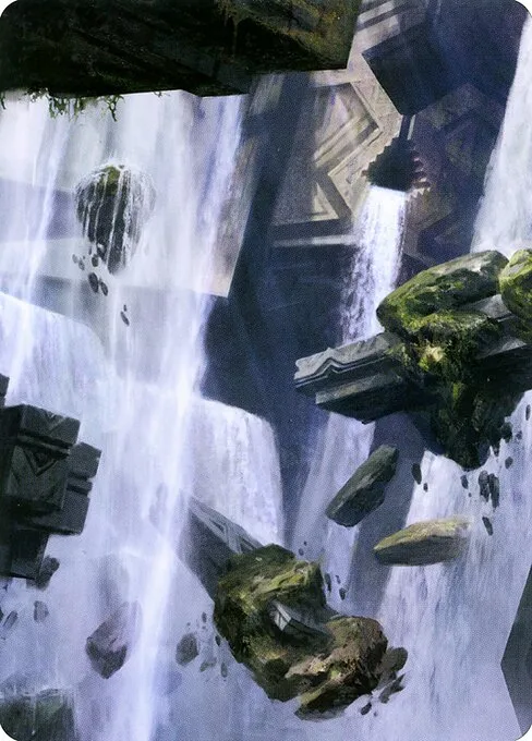 Island // Island · Zendikar Rising Art Series 10/81