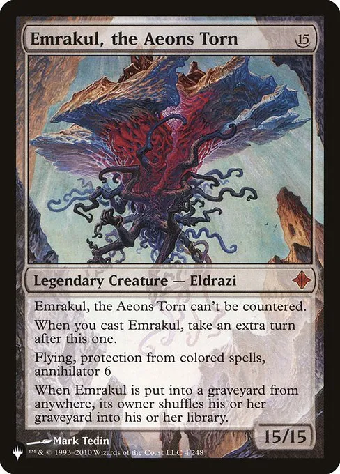 Emrakul, the Aeons Torn · The List ROE-4/5050