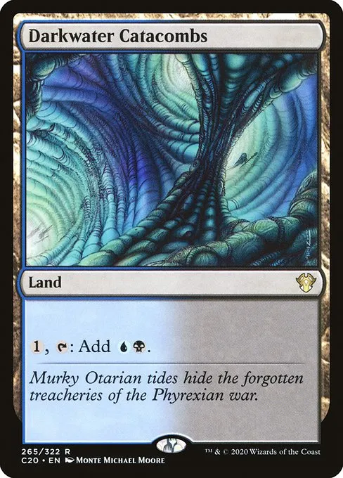 Darkwater Catacombs · Commander 2020 265/322