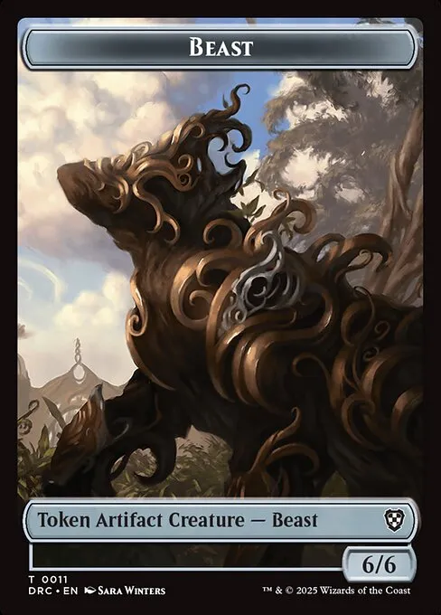 Beast · Aetherdrift Commander Tokens 11/17