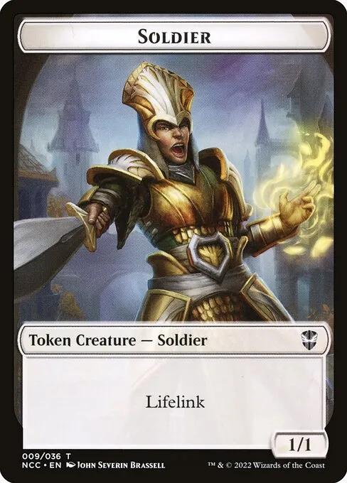 Soldier · New Capenna Commander Tokens 9/36