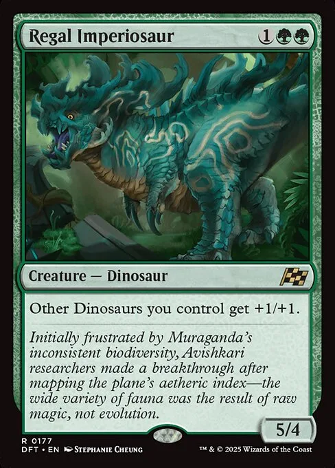 Regal Imperiosaur · Aetherdrift 177/553