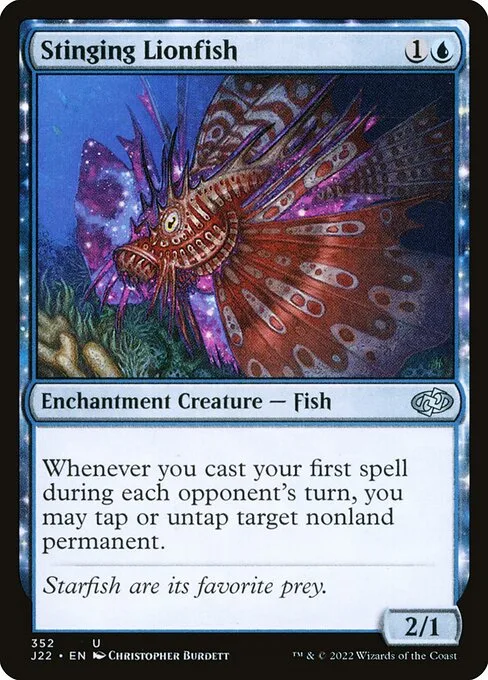 Stinging Lionfish · Jumpstart 2022 352/835