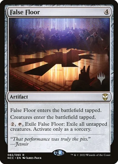 False Floor · New Capenna Commander Promos 82p/75