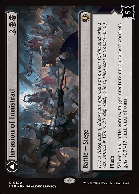 Invasion of Innistrad // Deluge of the Dead · Innistrad Remastered 120/495