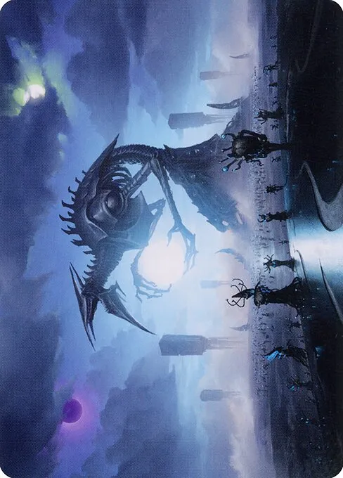 Blue Sun's Twilight // Blue Sun's Twilight · Phyrexia: All Will Be One Art Series 13/81