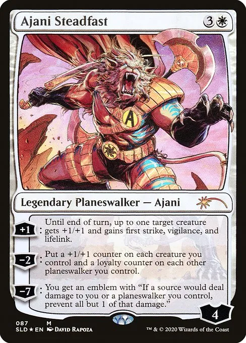 Ajani Steadfast · Secret Lair Drop 87/2547