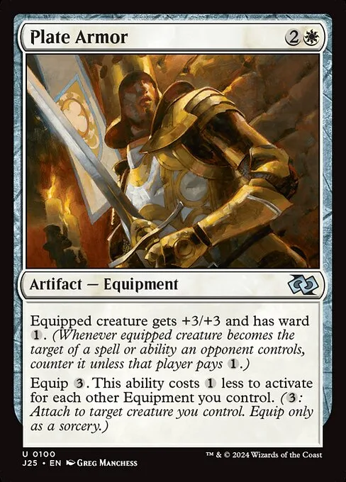 Plate Armor · Foundations Jumpstart 100/779