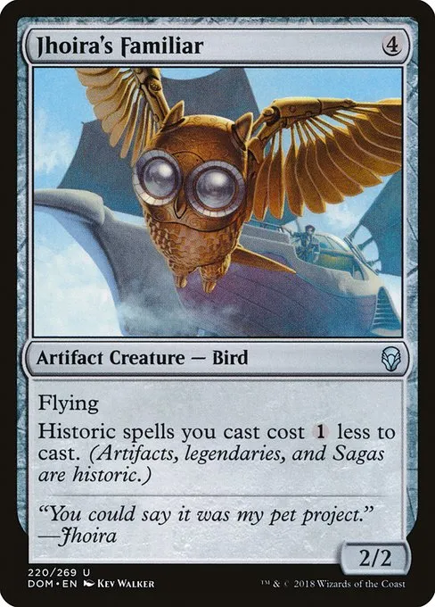 Jhoira's Familiar · Dominaria 220/280