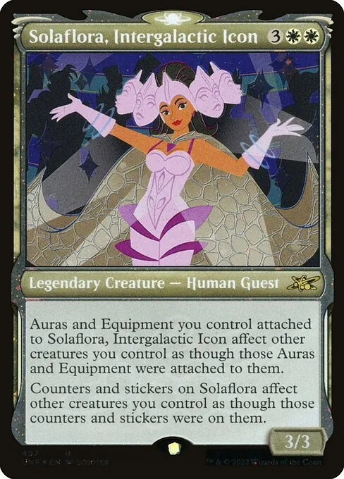 Solaflora, Intergalactic Icon · Unfinity 497/639
