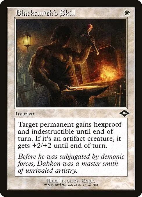 Blacksmith's Skill · Modern Horizons 2 381/493