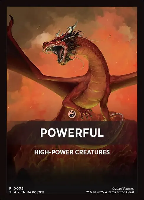 Powerful · Avatar: The Last Airbender Jumpstart Front Cards 32/46