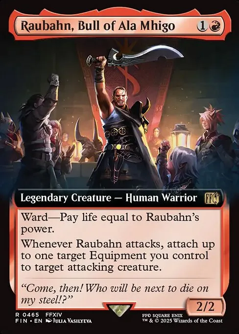 Raubahn, Bull of Ala Mhigo · Final Fantasy 465/599