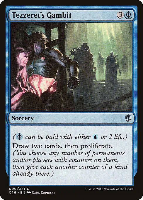 Tezzeret's Gambit · Commander 2016 99/351