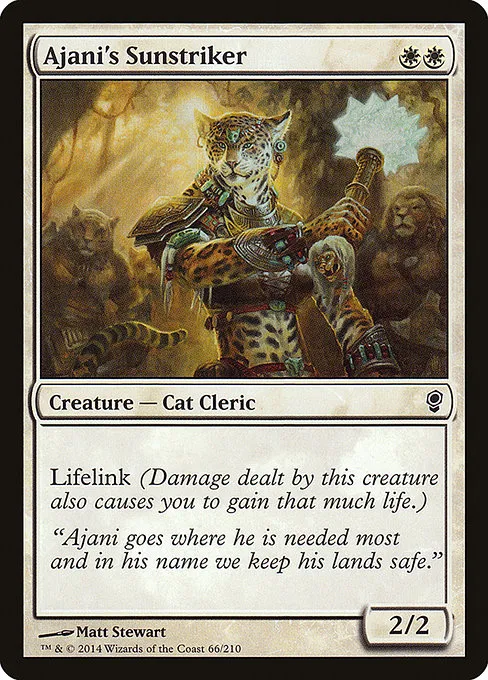 Ajani's Sunstriker · Conspiracy 66/210