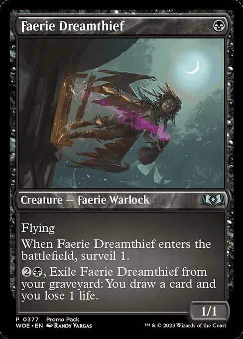 Faerie Dreamthief · Wilds of Eldraine 377/381