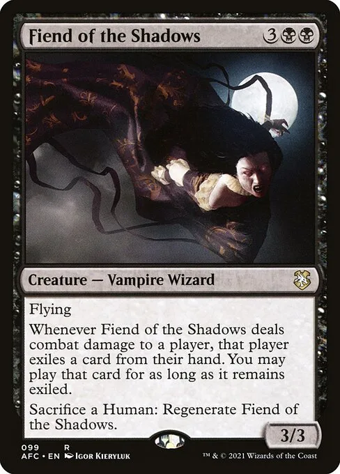 Fiend of the Shadows · Forgotten Realms Commander 99/331