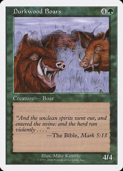 Durkwood Boars · Starter 2000 38/20