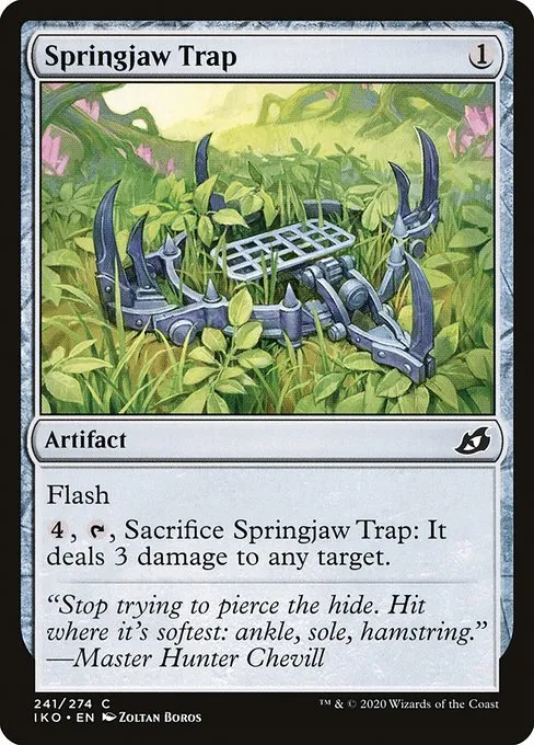 Springjaw Trap · Ikoria: Lair of Behemoths 241/390