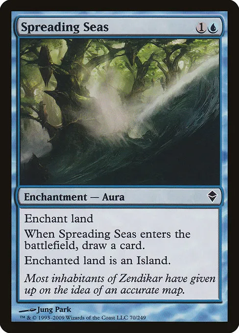 Spreading Seas · Zendikar 70/269