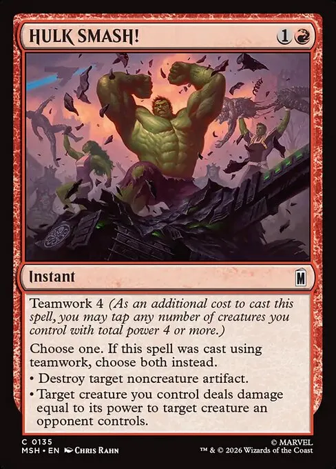 HULK SMASH! · Marvel Super Heroes 135/24
