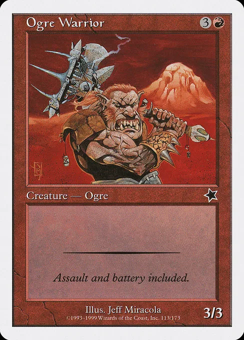 Ogre Warrior · Starter 1999 113/173