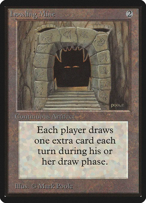 Howling Mine · Limited Edition Beta 248/302