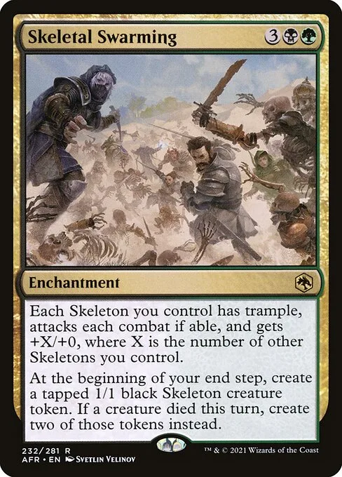 Skeletal Swarming · Adventures in the Forgotten Realms 232/424