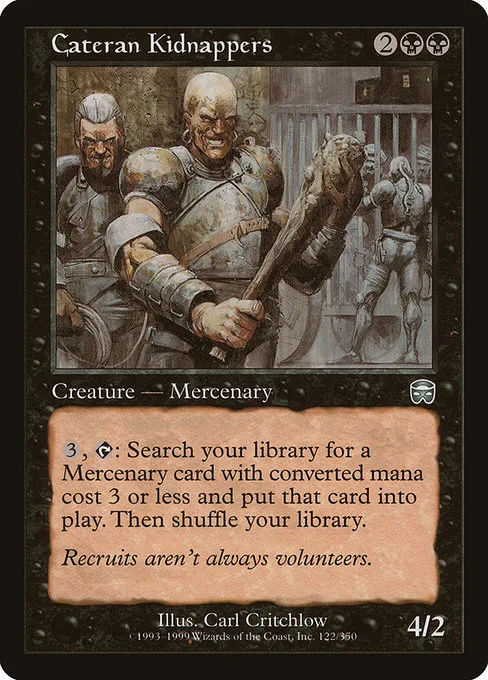 Cateran Kidnappers · Mercadian Masques 122/350