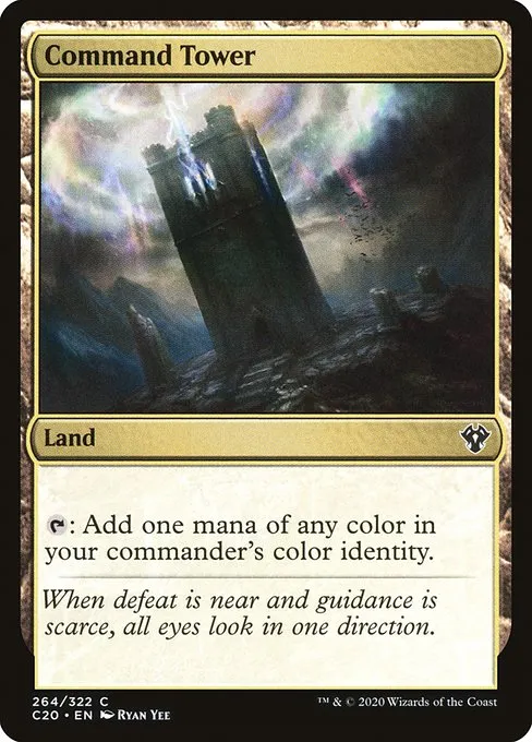 Command Tower · Commander 2020 264/322