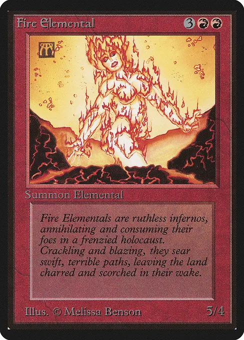 Fire Elemental · Limited Edition Beta 149/302