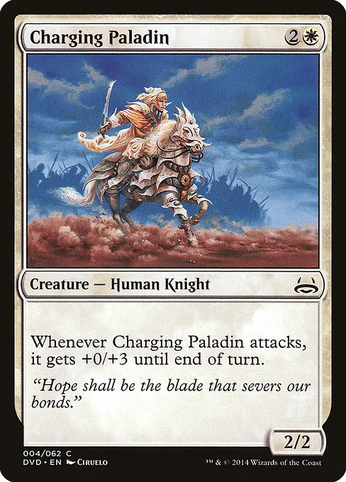 Charging Paladin · Duel Decks Anthology: Divine vs. Demonic 4/62