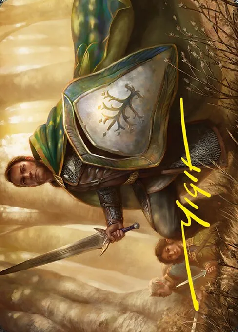 Boromir, Warden of the Tower // Boromir, Warden of the Tower · Tales of Middle-earth Art Series 1/81