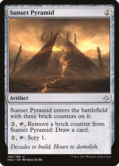 Sunset Pyramid · Hour of Devastation 166/209