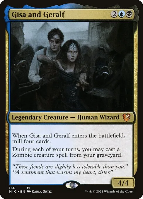 Gisa and Geralf · Midnight Hunt Commander 150/187