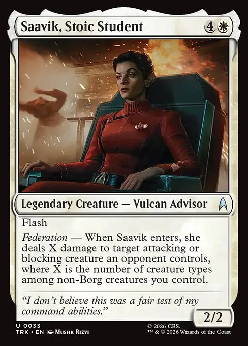 Saavik, Stoic Student · Star Trek 33
