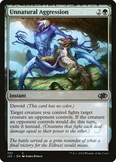 Unnatural Aggression · Jumpstart 2022 737/835