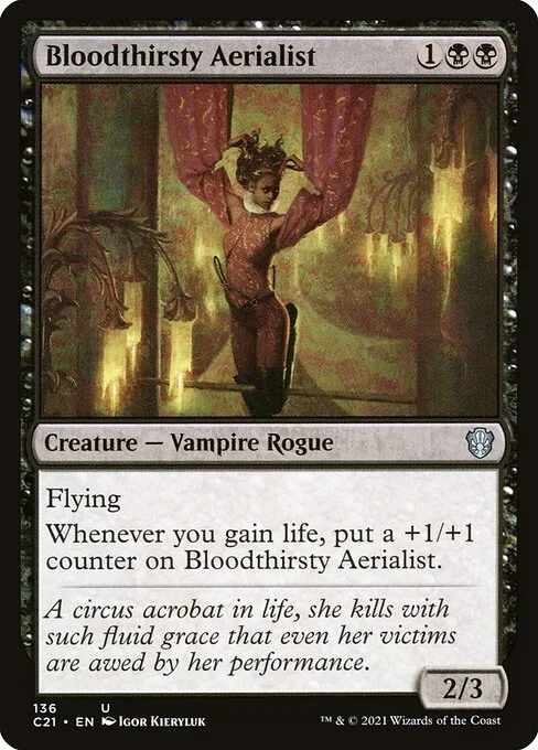 Bloodthirsty Aerialist · Commander 2021 136/409
